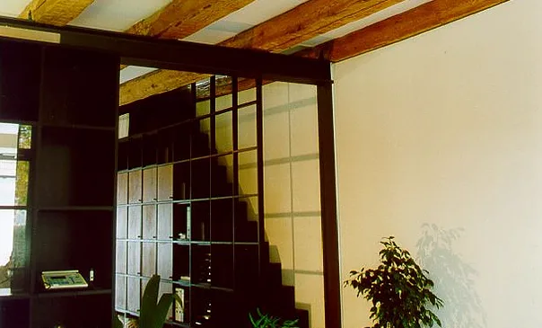 Innenraum im sanierten Bürogebäude Klosterhof 47 in Ulm