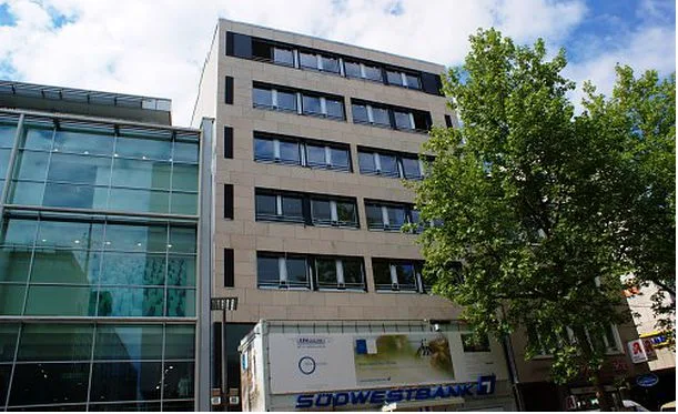 Büro- und Verwaltungsgebäude der Südwestbank in Ulm-Mitte